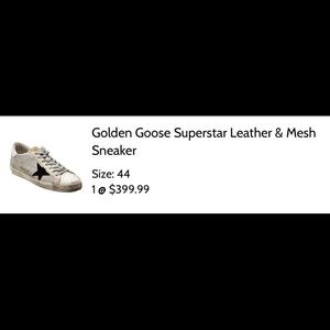 Golden Goose Sneakers Brand New! Size 11